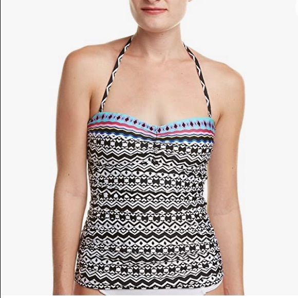 La Blanca Other - La Blanca Center Focus Bandeau Tankini Top 12 NWOT